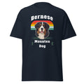 Klassisches Unisex T-Shirt „Bernese Mountain Dog – Big, Loyal, Irresistible"