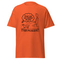 Unisex T-Shirt Dackel Gassi Shirt – Herren T-Shirt mit Dackel-Motiv & Leine
mit Spruch "Einer von uns beiden ist stur" Führungskraft.