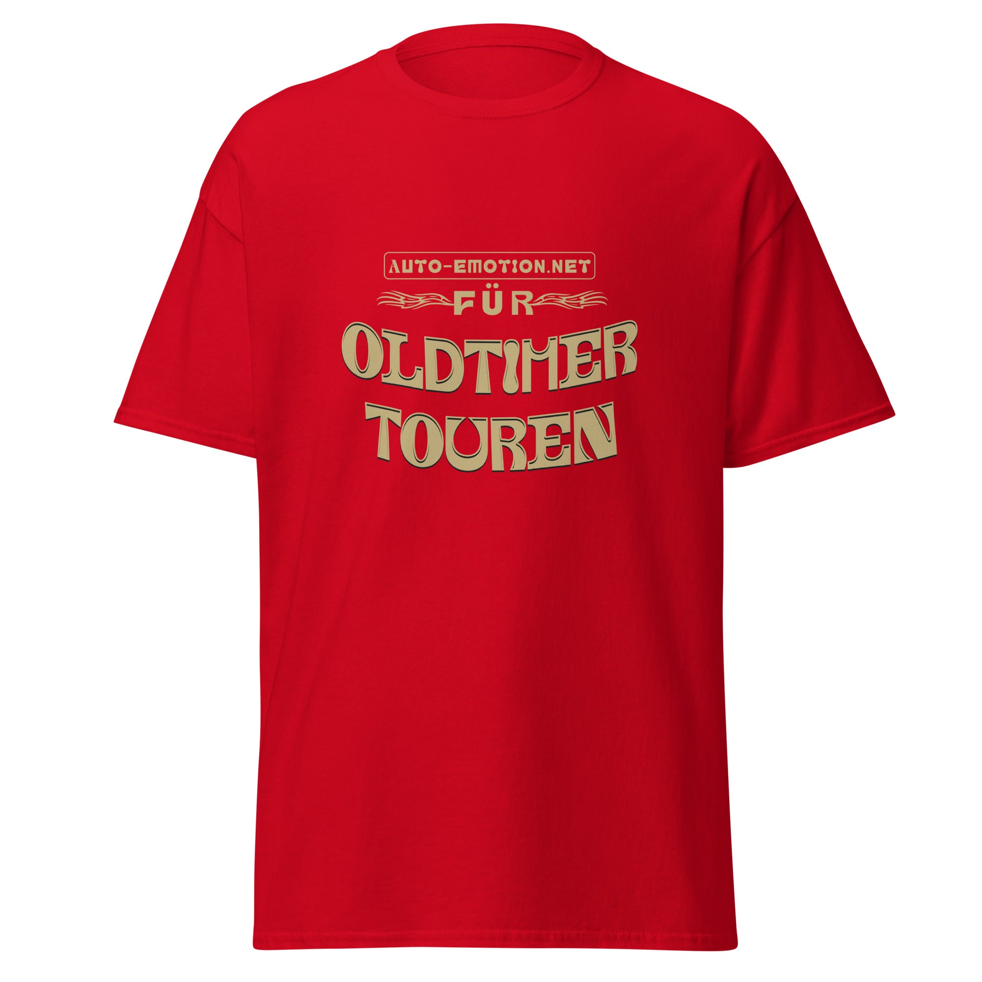 Unisex T-Shirt Offizielles auto-emotion.net Merch – Oldtimer Roadtrip & Classic Car Touren T-Shirt – Hochwertiges Shirt für Classic Car Enthusiasten