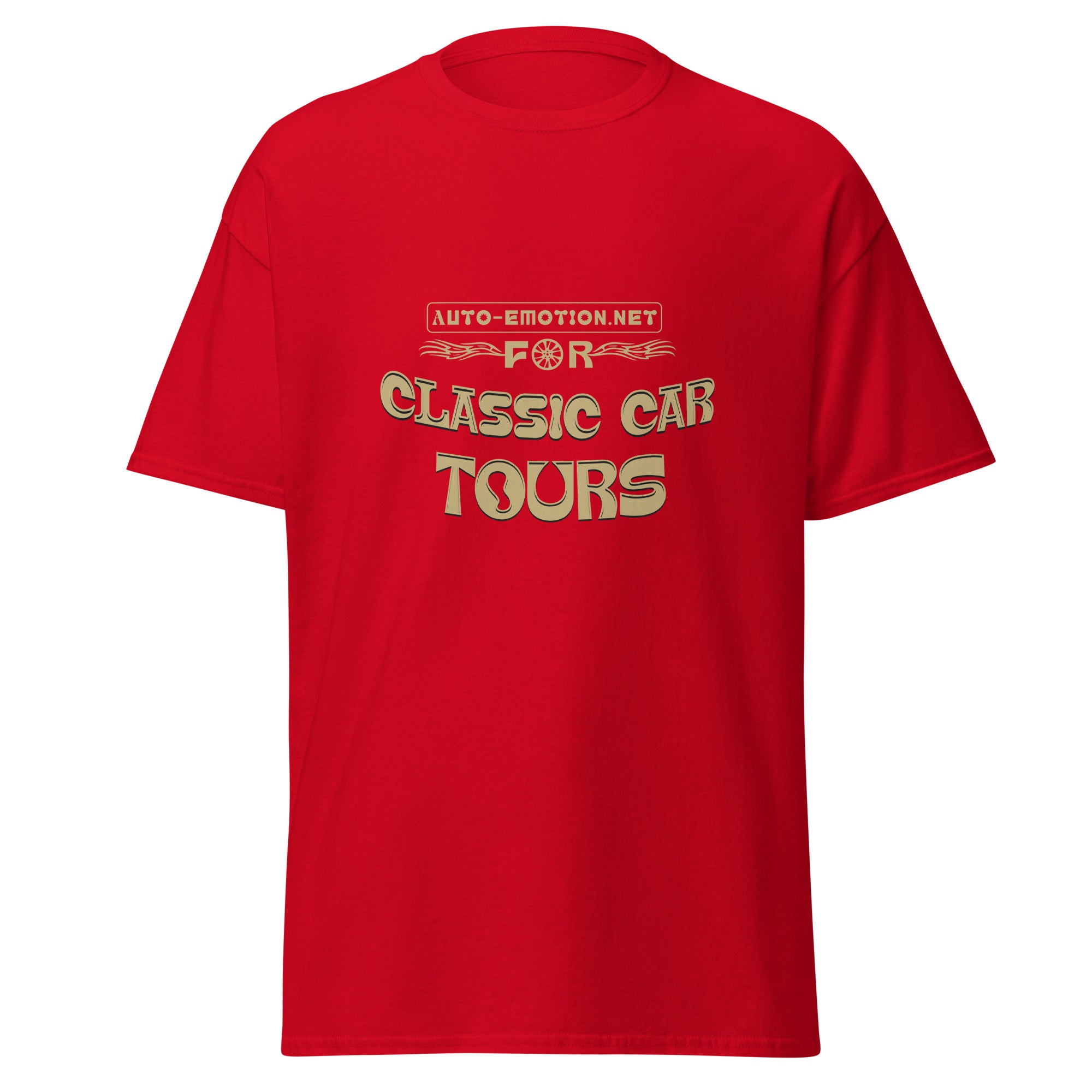 Unisex T-Shirt Offizielles auto-emotion.net Merch – Oldtimer Roadtrip & Classic Car Touren T-Shirt