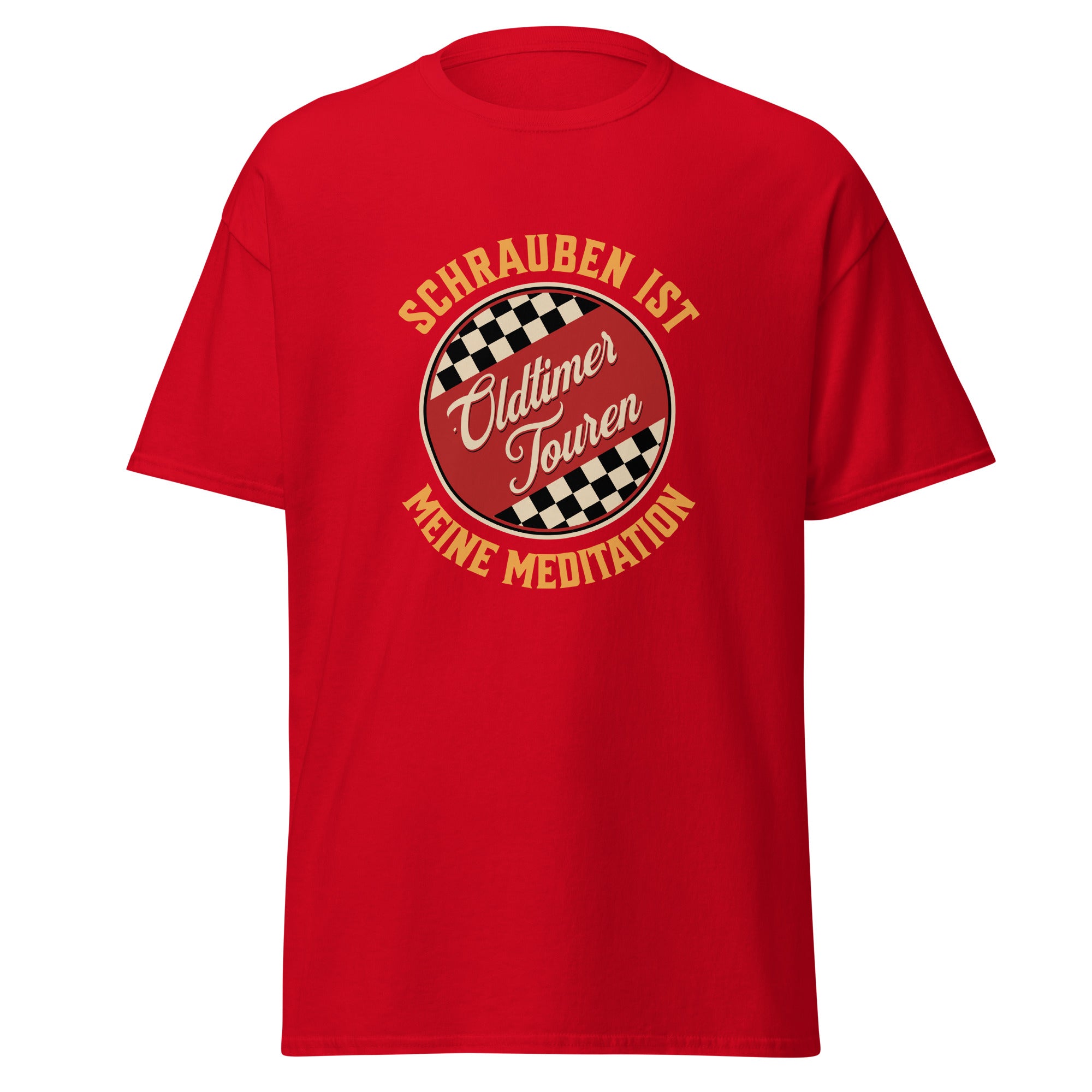 Unisex T-Shirt Oldtimer Touren Schrauben ist meine Leidenschaft