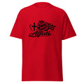 Unisex T-Shirt Biscione für Alfisti Das perfekte Geschenk für jeden Alfa Romeo Fan: ein exklusives Alfisti T-Shirt von funnydesigns.de Ein Design für echte Kenner der Alfa Romeo Geschichte.