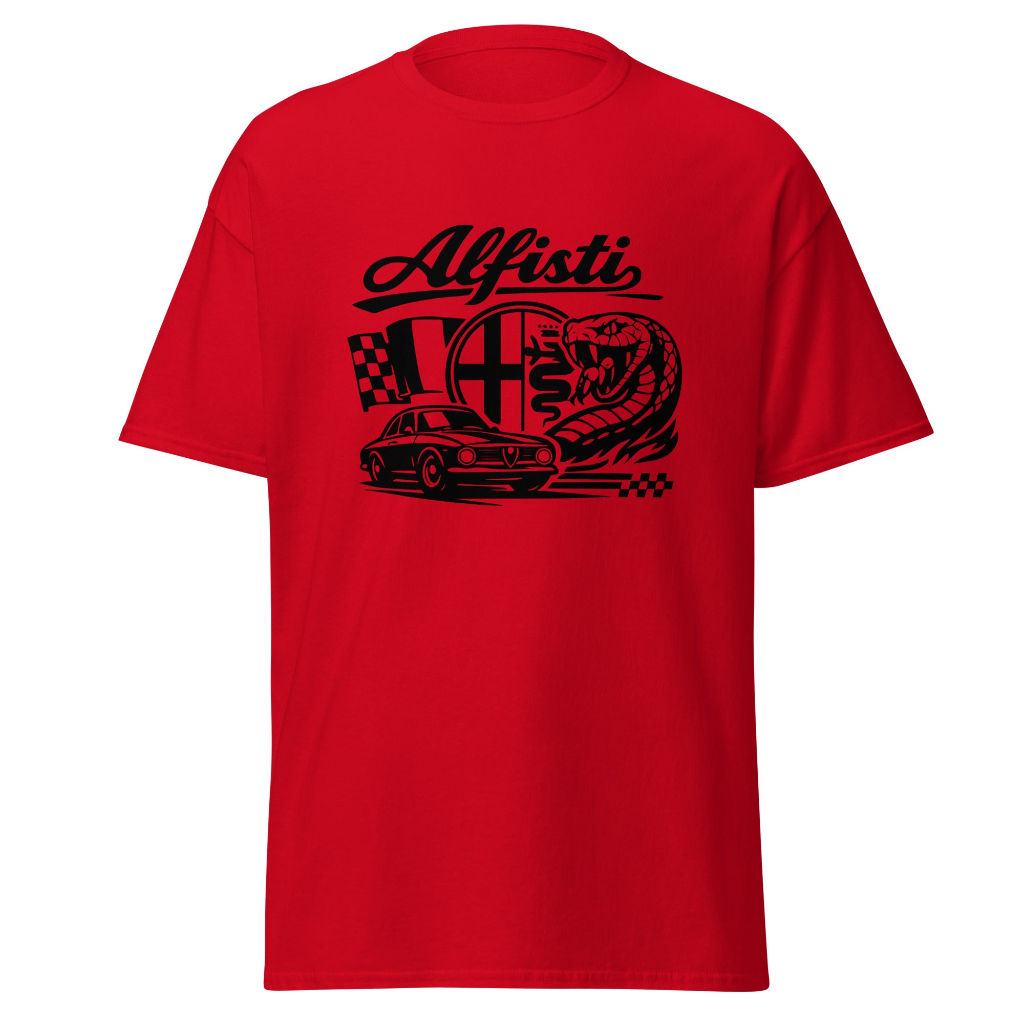 Alfisti Biscione - als exklusiver T-Shirt Print bei funnydsings.de