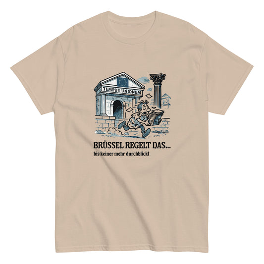 T-Shirt Brüssel regelt das