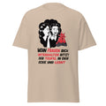 T-Shirt mit lustigem Spruch Wenn Frauen sich unterhalten sitzt der Teufel in der Ecke und lernt