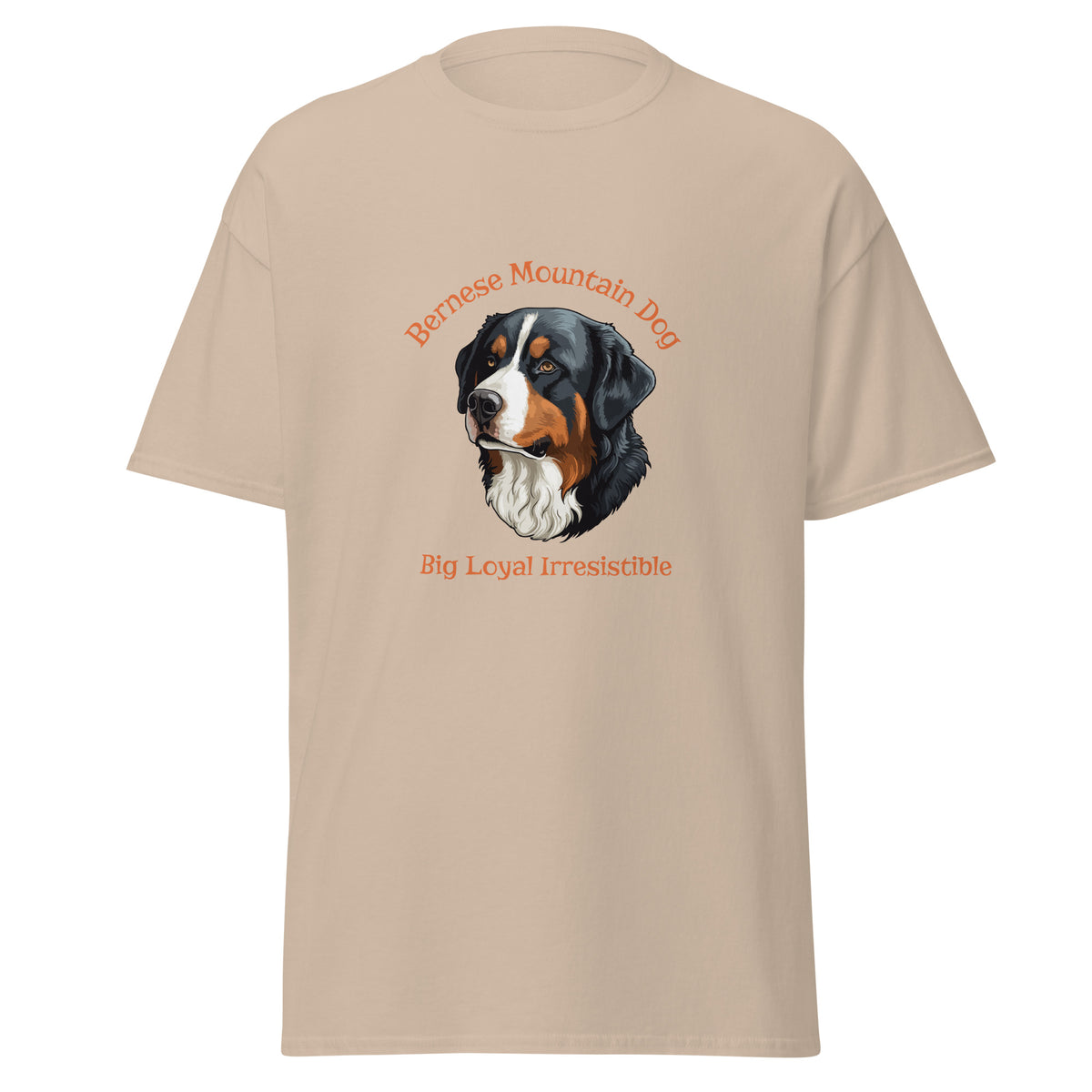 Klassisches Unisex T-Shirt Berner Sennenhund