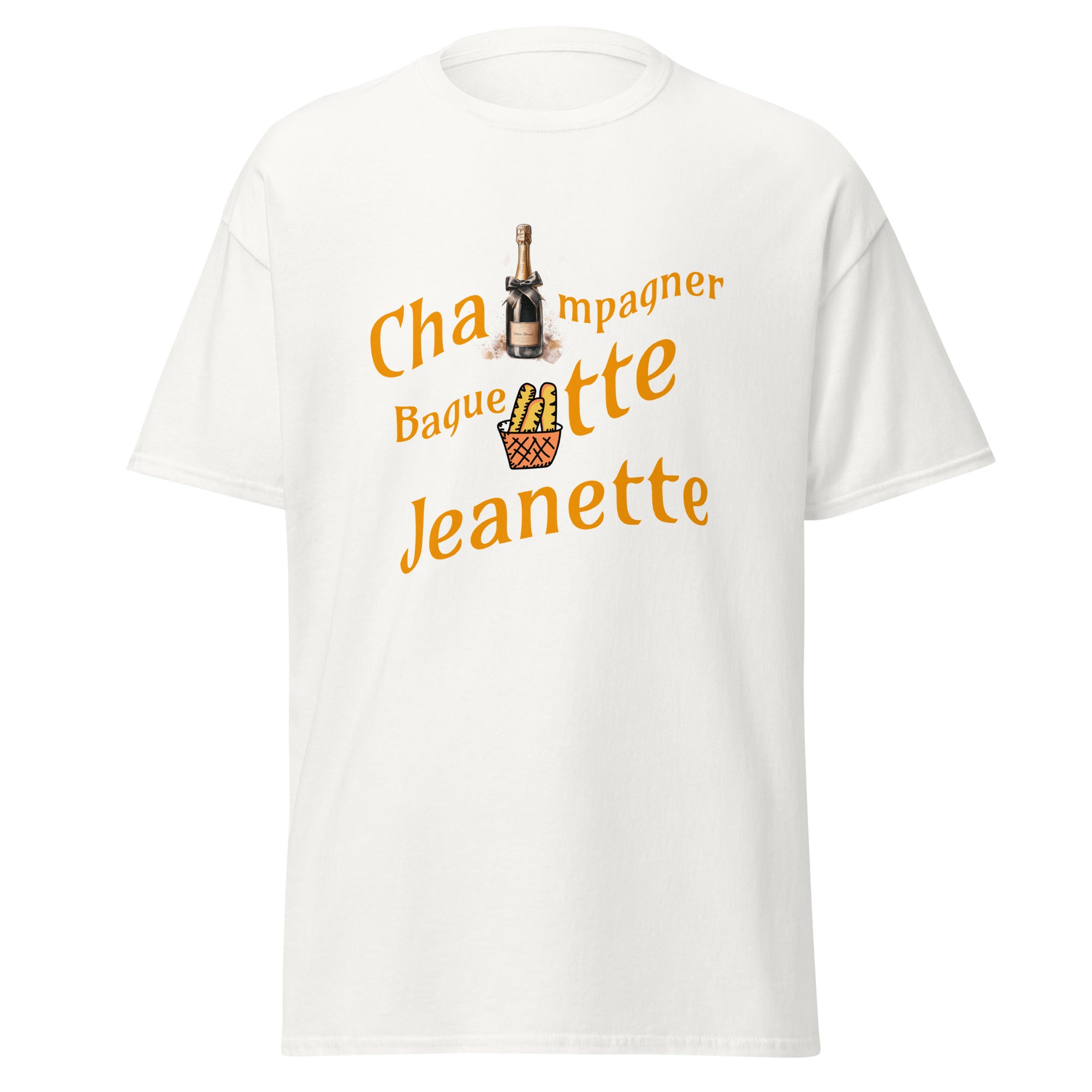T-Shirt Champagner Baguette Jeanette