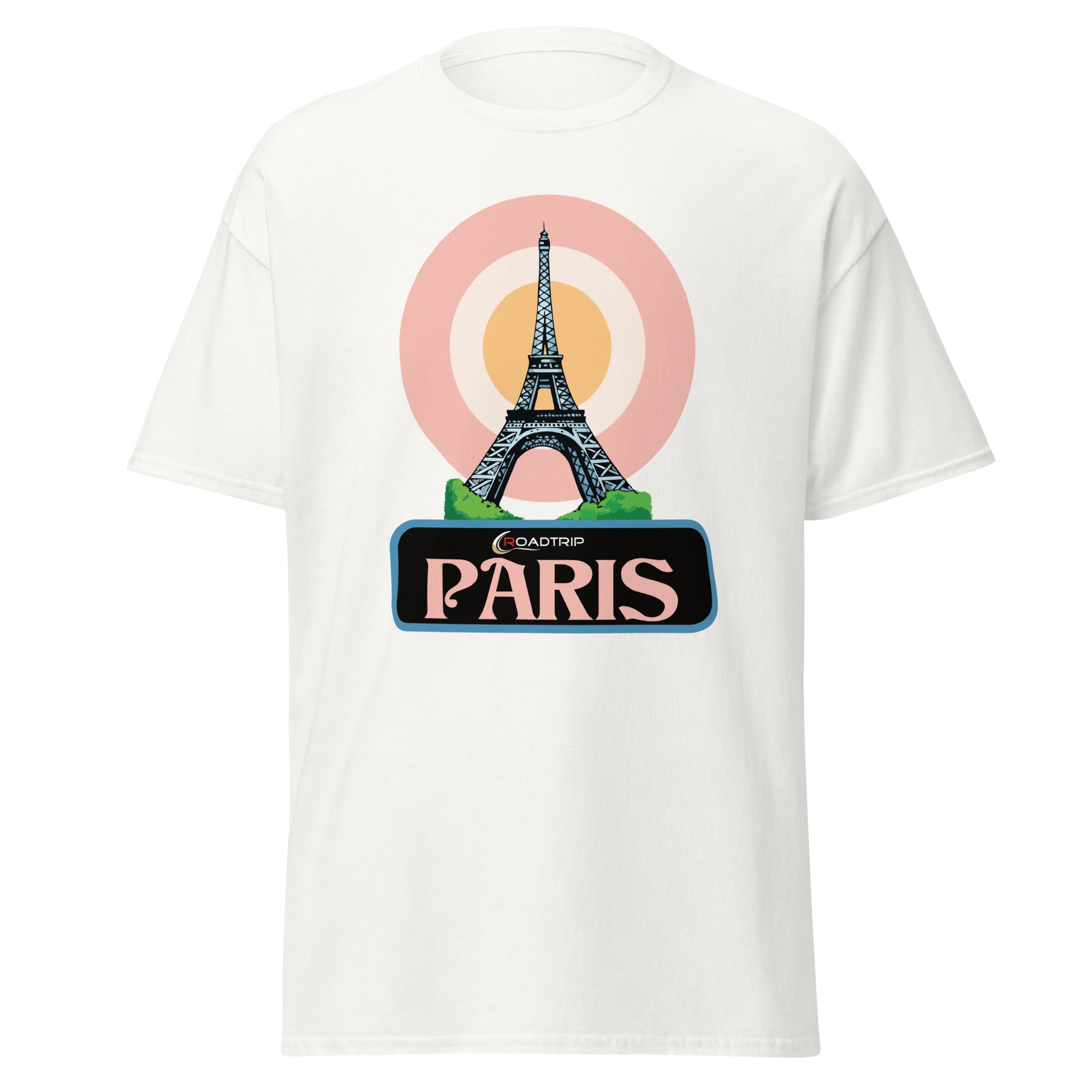 T-Shirt weiss Roadtrip Paris