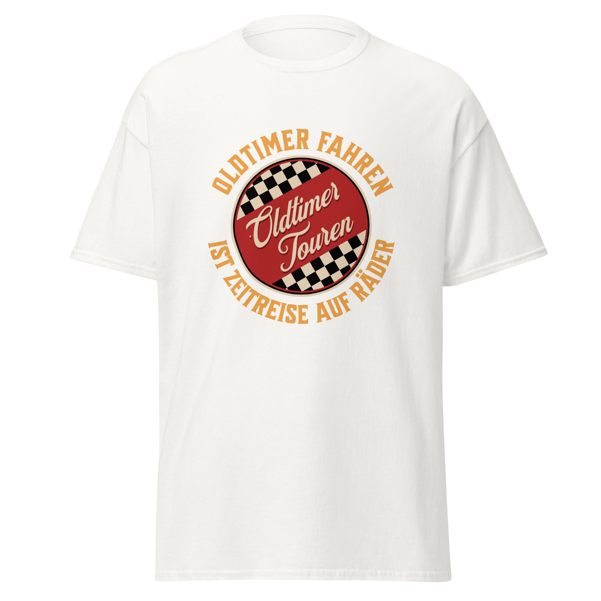 Unisex T-Shirt Oldtimer Touren eine Zeitreise auf Rädern