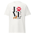 Du liebst deinen Dackel über alles? Dann ist dieses T-Shirt mit dem Aufdruck "Love ein Dackel und Club" genau das Richtige für dich! 