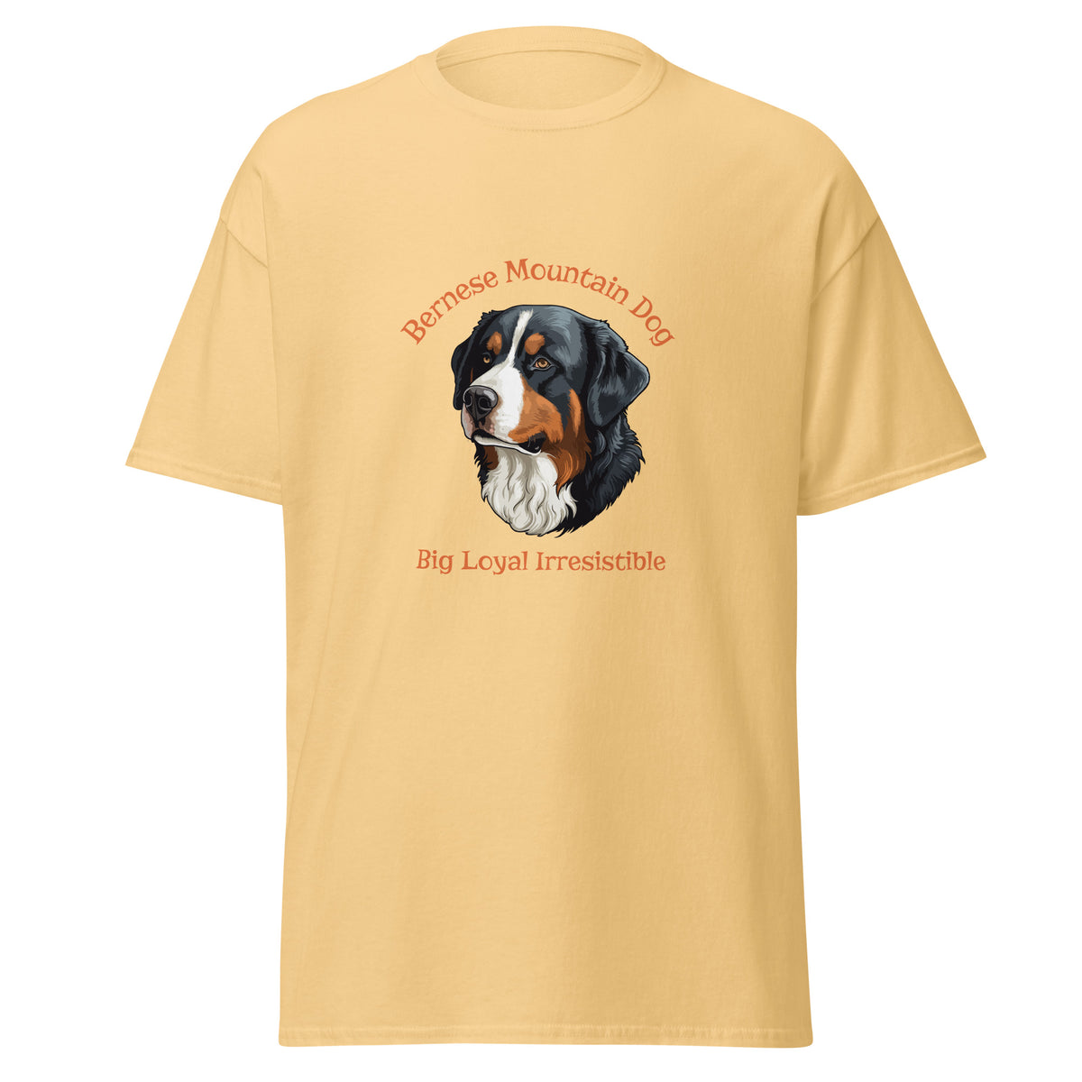 Klassisches Unisex T-Shirt Berner Sennenhund