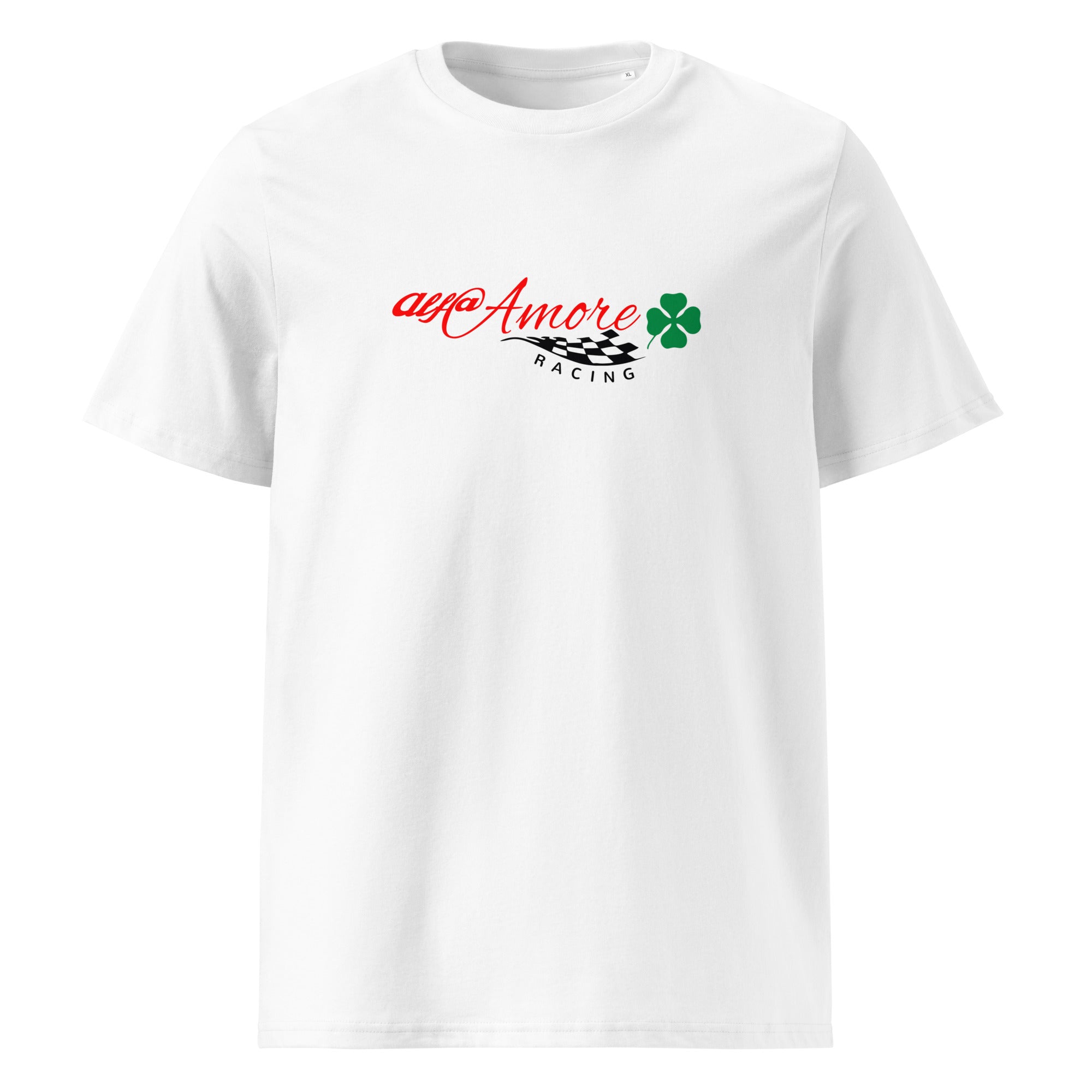 Alfa Amore Racing T-Shirt mit vierblättrigem Kleeblatt