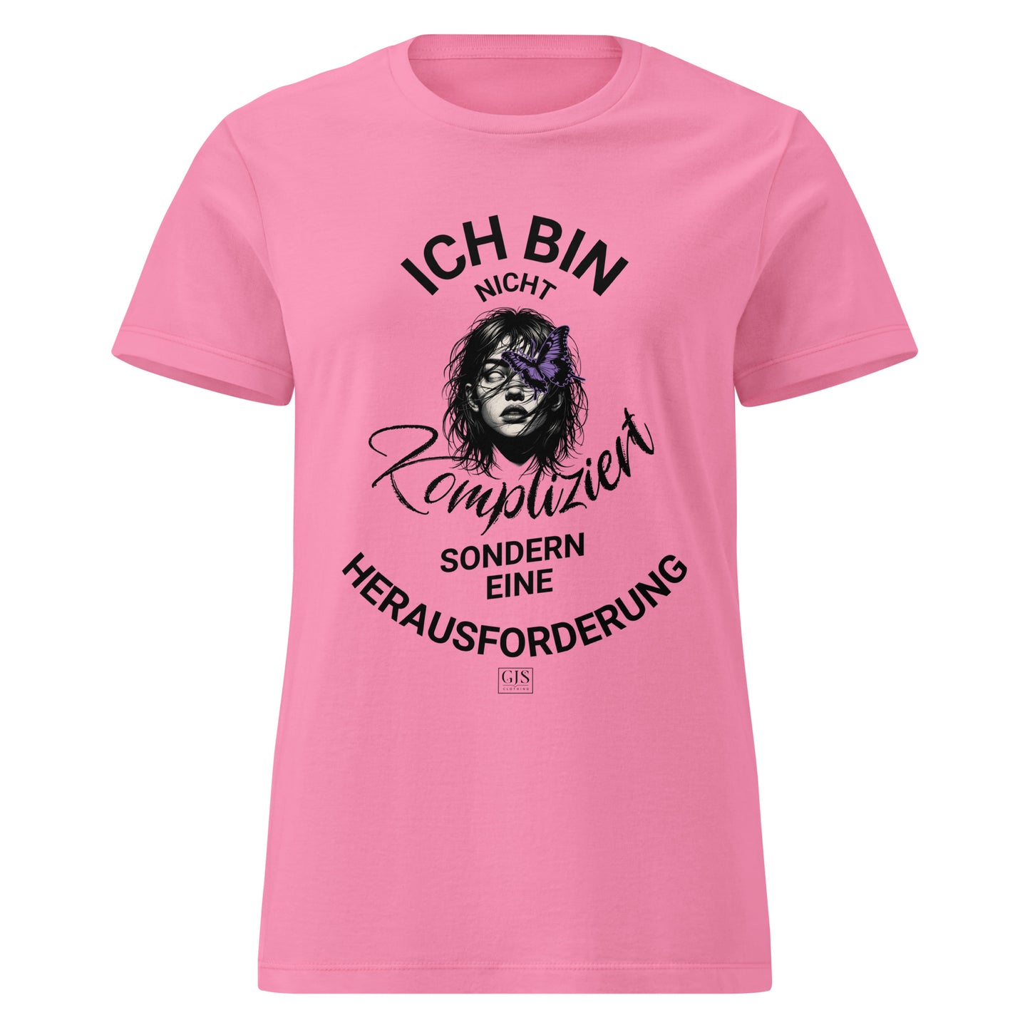 Basic Softstyle T-Shirt für Damen mit lustigem Spruch
