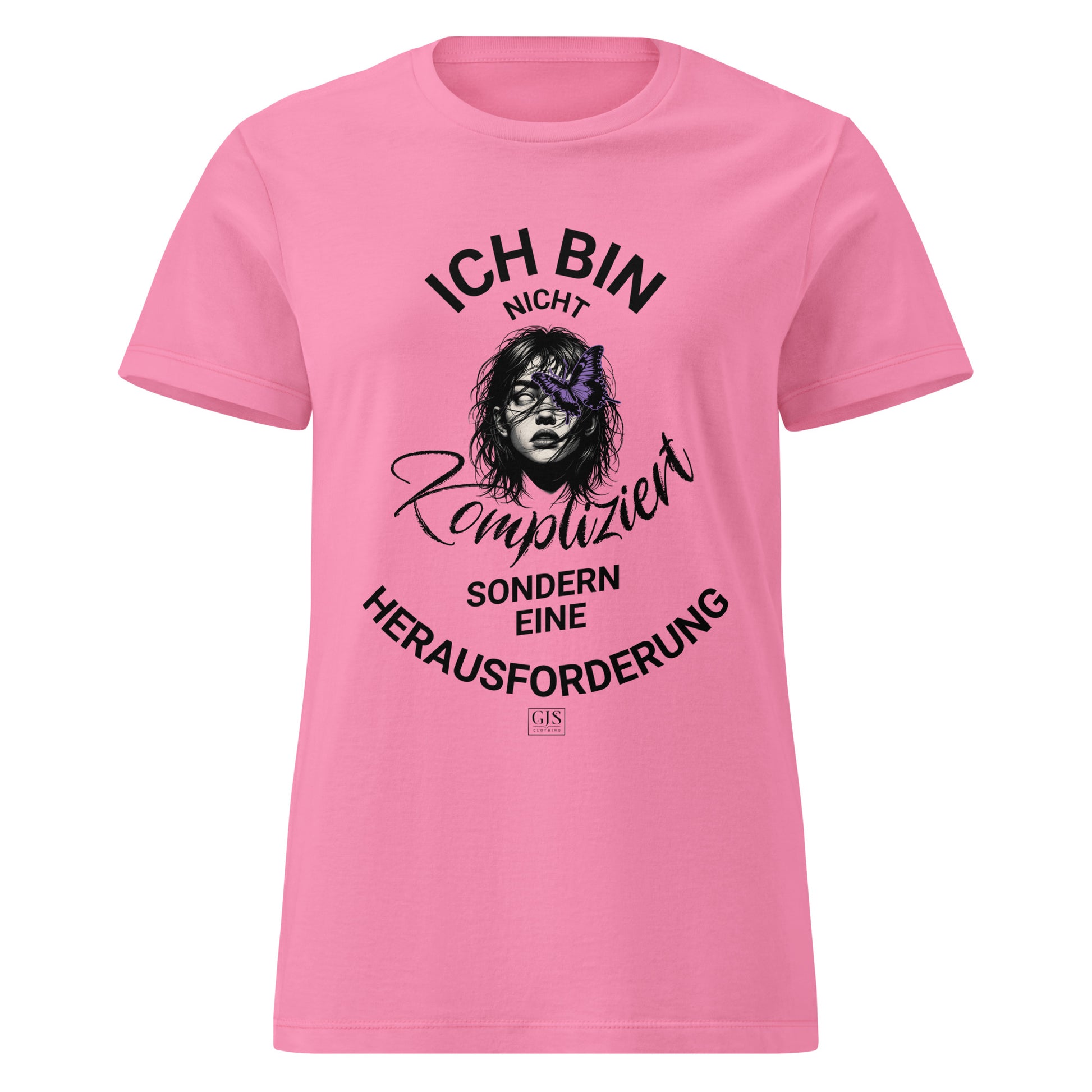 Basic Softstyle T-Shirt für Damen mit lustigem Spruch