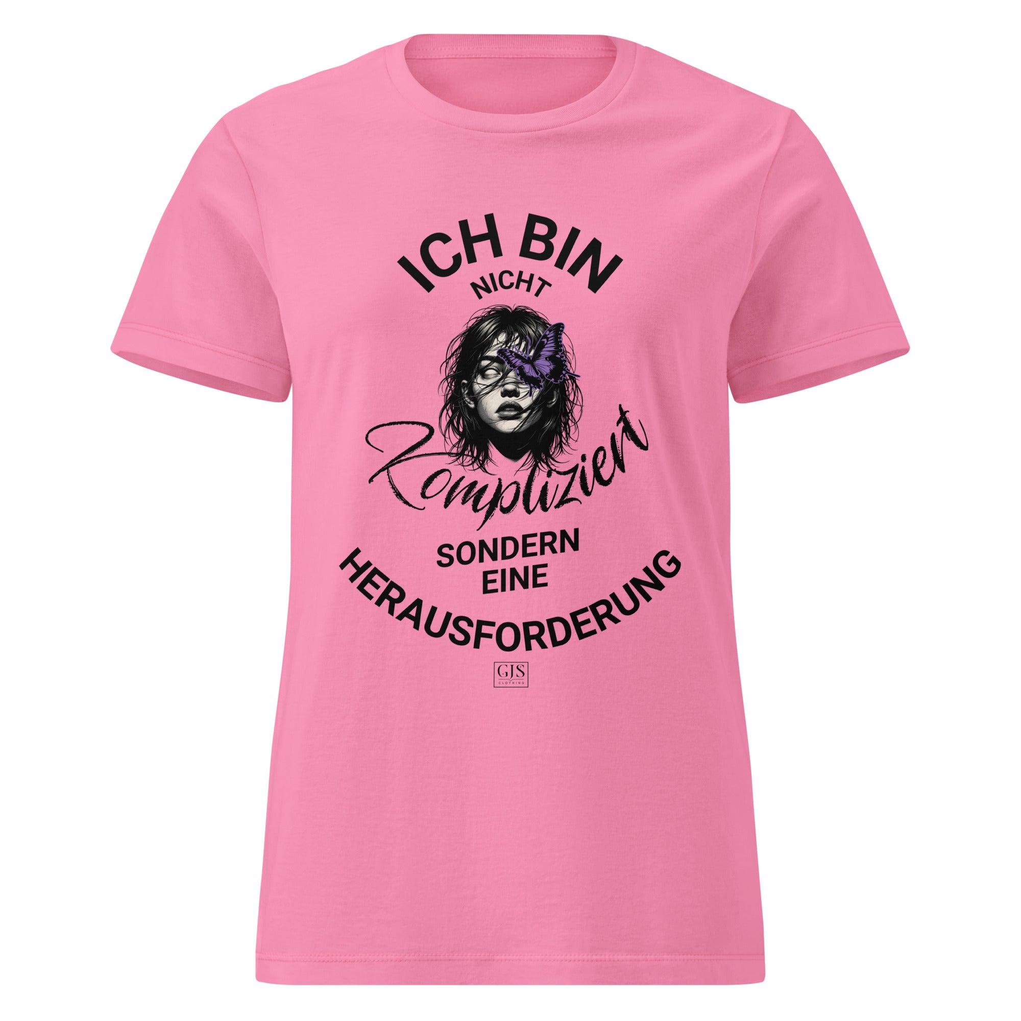 Basic Softstyle T-Shirt für Damen mit lustigem Spruch