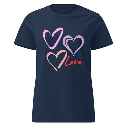 T-Shirt für Damen Love